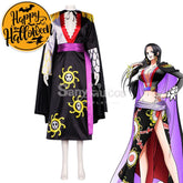 【In Stock】Anime One Piece Cosplay Boa·hancock Costume Costumes